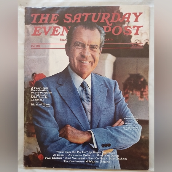 Vintage magazine, The Saturday Evening Post, fall 1972 - Picture 1 of 2